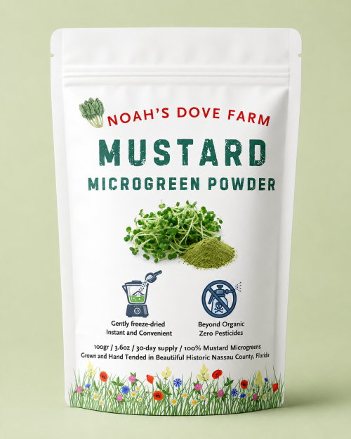 Mustard Microgreen Powder