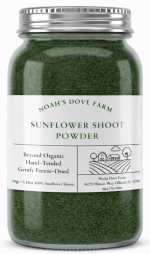 100% Sunflower Shoots Powder 30 day supply